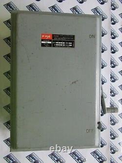 FPE 7132, 100 Amp, 240 Volt, 3P3W, Vintage Disconnect NEW-S