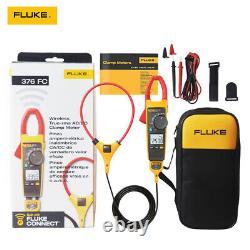 Fluke 376 FC True-RMS AC/DC Volt Ohm Amp Clamp Meter WIFI Connection With iFlex
