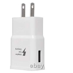 For Android Samsung USB Wall Charger Fast Adapter Block Charging Cube Brick Lot