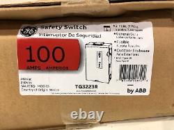 GE 100 Amp 240-Volt Fusible Outdoor General-Duty Safety Switch New