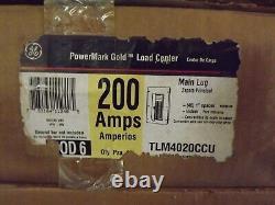 GE 200 Amp Main Lug Only 40 Space 240V/120V complete load center withf-s cover