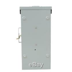 GE Electrical Transfer Switch 100 Amp 240-Volt Double-Throw Non-Fused Metal