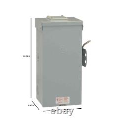 GE Emergency Power Transfer Switch 200 Amp 240-Volt Non-Fused