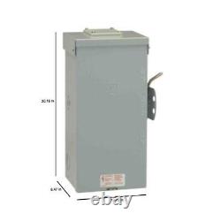 GE Non-Fused Emergency Power Transfer Switch Double Throw 200 Amp 240-Volt