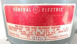 General Electric Motor #4731 -1/3 Hp, 1725 Rpm, 115 Volts, 60 Hz, 5.2 Amps (new)