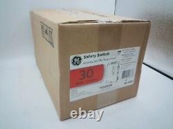 General Electric TGN3321R 30 Amp 240 Volt Non Fusible 3R Disconnect Switch New