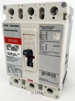 HFD3020 Eaton 20 Amp Circuit Breaker NEXT DAY OPTION NEW TAKEOUT