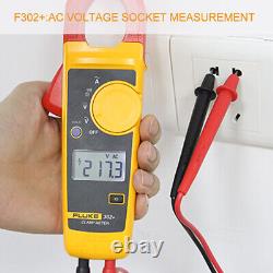 Handheld Fluke 302+F302+Digital Clamp Meter Tester AC/DC Volt Amp Multimeter USA