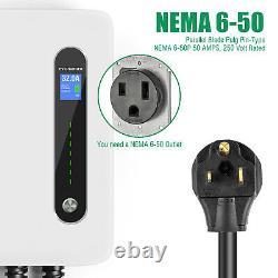 Home EV Charging Station 32A Level2 Electric Vehicle Car Charger NEMA 6-50 EVSE