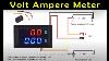 How To Setup A Digital Volt Amp Meter Wire Connection