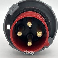 Hubbell HBL460P7W Plug, 60A 480V 3 Phase