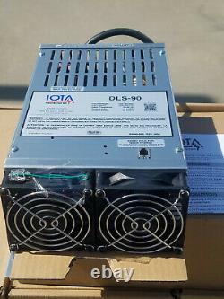 Iota Dls-90 12 Volt 90 Amp Automatic Battery Charger /power Supply New Cheap