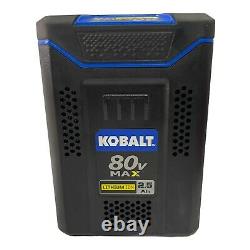Kobalt 80v 2.5 Ah Max Lithium-ion Battery KB2580-06 Quick Charge 80 Volt 2.5 Amp