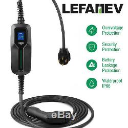 Level 2 EV Charger 32A Portable Plug-in EVSE Charging Station NEMA14-50 220-240V