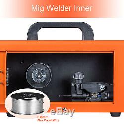 MIG Welder 120AMP 110/220V Dual Volt Gasless Flux-Core MIG Welding Machine
