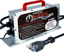 MODZ Max36 15 AMP EZGO Marathon Battery Charger for 36 Volt Golf Carts