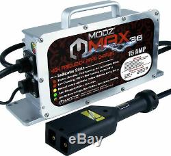 MODZ Max36 15 AMP EZGO TXT Battery Charger for 36 Volt Golf Carts