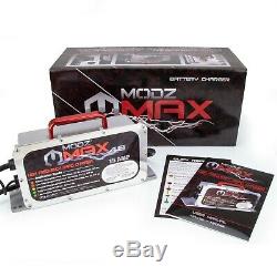 MODZ Max48 15 AMP Charger for 48 Volt Golf Carts with Crowfoot Plug