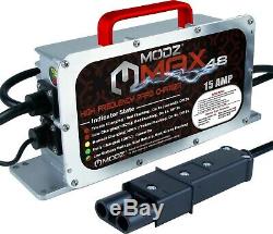 MODZ Max48 15 AMP Yamaha G19 G22 Battery Charger for 48 Volt Golf Carts