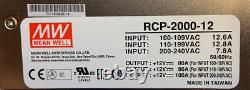 Mean Well RKP-1UI with 3x RCP-2000-12 100Amp 12volt DC Power Supply