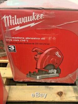 Milwaukee 14 In. 15 Amp Abrasive Cut-off Machine Chop Saw Corded 220 volts