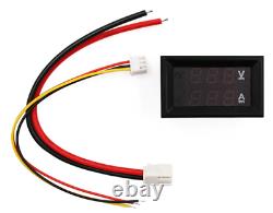 Mini Digital Voltmeter Ammeter DC 100V 10A Car LED Display Panel Amp Volt Tester
