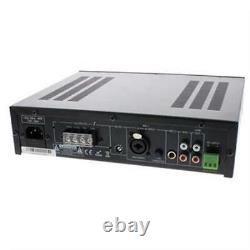 NEW 20W 70v Paging Amplifier. 4 inputs. Commercial Background Music. Business. Amp