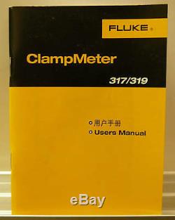 NEW Fluke 317 Digital Clamp Meter Volt Amp REL