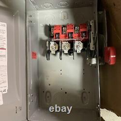NEW HNF362 Siemens 60 Amp 3 Pole 600 Volt Disconnect Safety Switches
