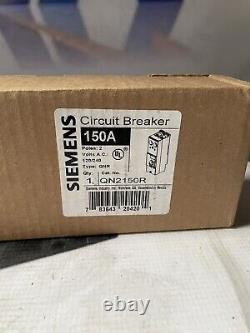 NEW IN BOX Siemens QN2150 QN2150R 2 Pole 150 Amp 120/240 Volt Main Breaker