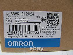 (NEW) Omron 24VDC 5A Power Supply S8VK-G12024