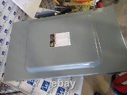 NEW SQAURE D D324N 200 amp 240 volt Fusible 3 Phase Indoor Disconnect