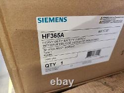 NEW Siemens HF365A 400 amp 600 volt Fusible 3 Phase Indoor Disconnect IN STOCK