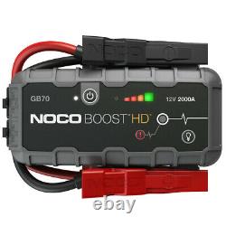 NOCO Boost HD GB70 2000 Amp 12-Volt UltraSafe Lithium JumpStarter -FREE SHIPPING