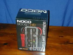 NOCO Boost HD GB70 2000 Amp 12-Volt UltraSafe Lithium Jump Starter Box, NEW