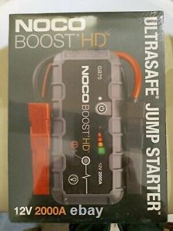 NOCO Boost HD GB70 2000 Amp 12-Volt UltraSafe Lithium Jump Starter For Up To