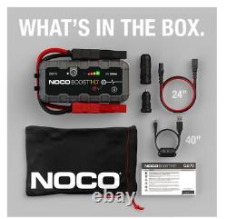 NOCO Boost HD GB70 2000 Amp 12-Volt UltraSafe Lithium Jump Starter For Up To 8-L