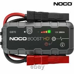 NOCO Boost HD GB70 2000 Amp 12-Volt UltraSafe Portable Jump Starter Car Booster