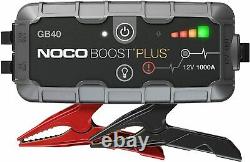 NOCO Boost Plus GB40 1000 Amp 12-Volt UltraSafe Portable Lithium Jump Starter