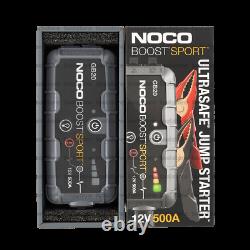 NOCO Boost Sport GB20 500 Amp 12-Volt Portable Jump Starter Car Battery Booster
