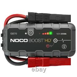 NOCO Genius Boost HD GB70 2000-Amp 12-Volt UltraSafe Lithium Jump Starter