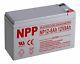Npp 12v 8ah 12volt Rechargeable Lead Acid Battery For Apc Back-ups With F2