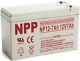 Npp 12 V 7ah 12volt 7amp Rechargeable Sealed Lead Acid Ups Battery F2