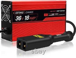 New 36 Volt 18 AMP Golf Carts Battery Charger for EZGO-D Style Plug, 36V Tric