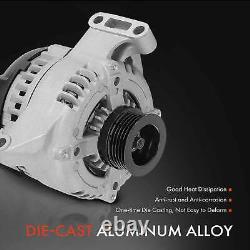 New Alternator for Fiat 500 2012-2017 L4 1.4L 120 Amp 12 Volt CW 5-Groove Pulley