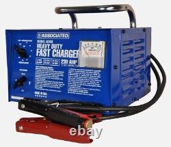 New Associated 6010B Heavy Duty Portable Battery Charger 6 / 12 / 24 Volt 60 Amp