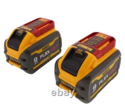 New Dewalt DCB609-2 20/60V Flexvolt 9Ah Batteries (2 Pack)