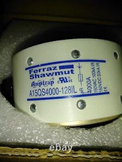 New Ferraz Shawmut / Mersen A15QS4000-128IL 4000 Amp 150 Volt Semiconductor Fuse