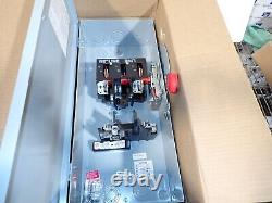 New GE ABB TH3223 100 amp 2 pole 3 Wire 240 volt Fused Indoor Disconnect