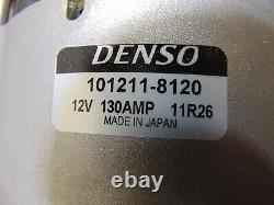 New Genuine Denso Alternator 130 Amp 12 Volt 101211-8120